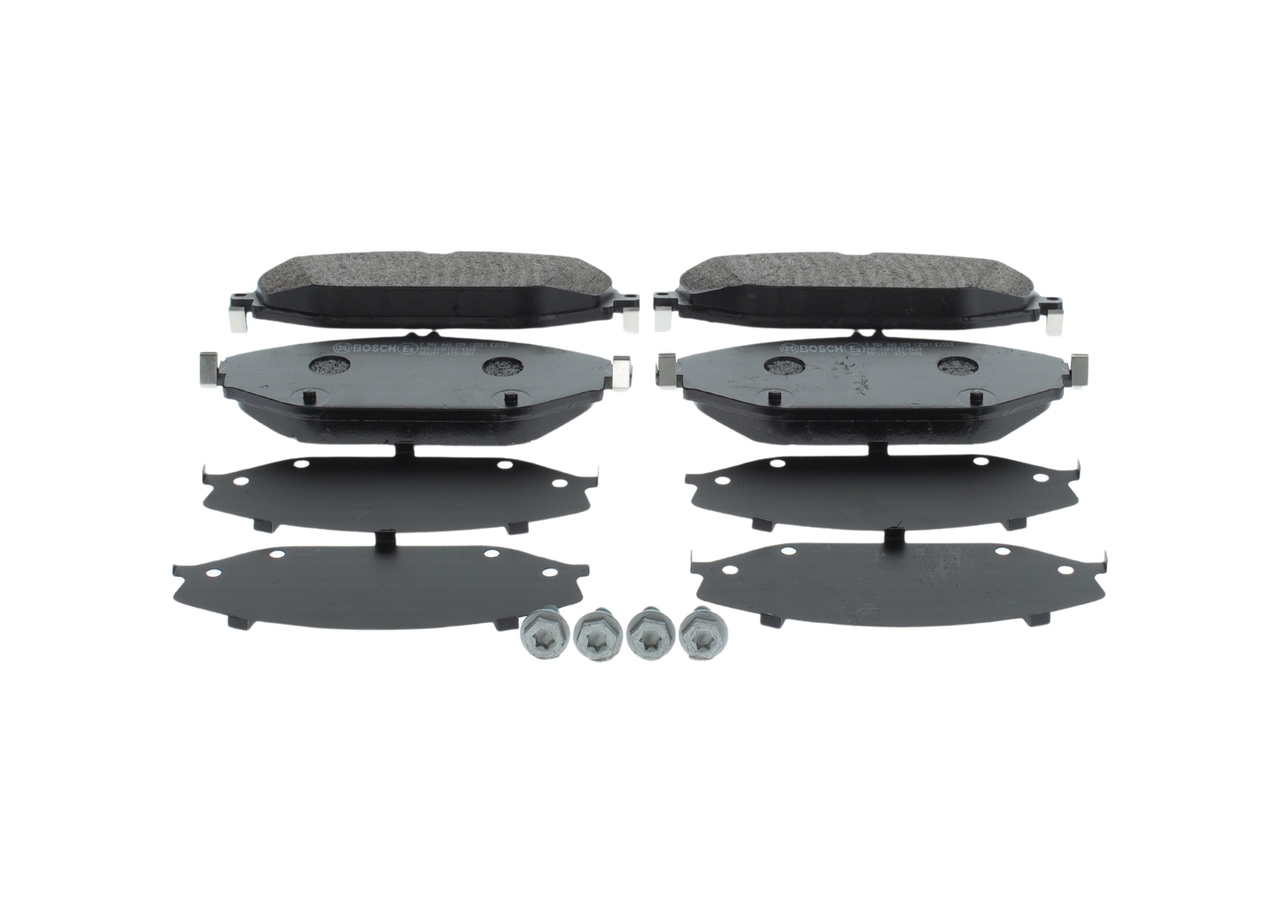 Numéro OEM A 008 420 28 20 - Plaquettes de frein 0 986 460 129 MERCEDES-BENZ
