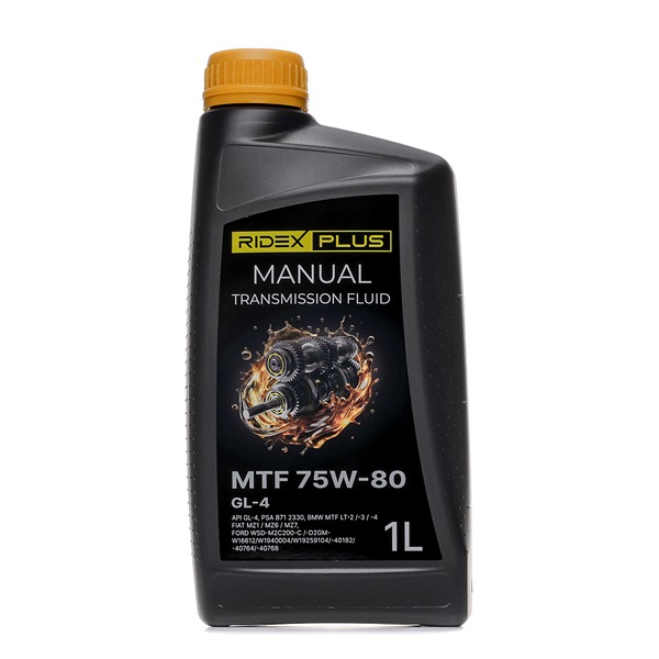 RIDEX PLUS 1667T0004P gearbox oil and transmission fluid PEUGEOT 4007 (VU, VV) 2.0 4x4 147hp 2011