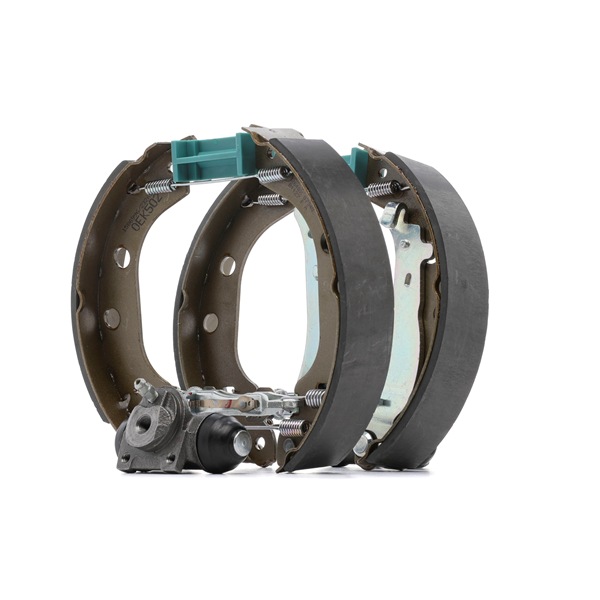 Kit frenos, disco de tambor 3859B0300 RIDEX RENAULT Kangoo I (KC) 1.2 2003 58 cv