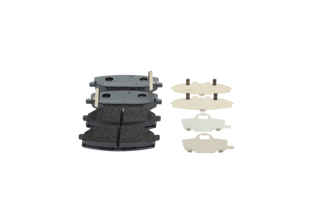 BOSCH | Kit de pastillas de freno con contacto de aviso de desgaste incorporado 0 986 460 150 SUZUKI Jimny IV SUV (A6G) 2023 baratos online