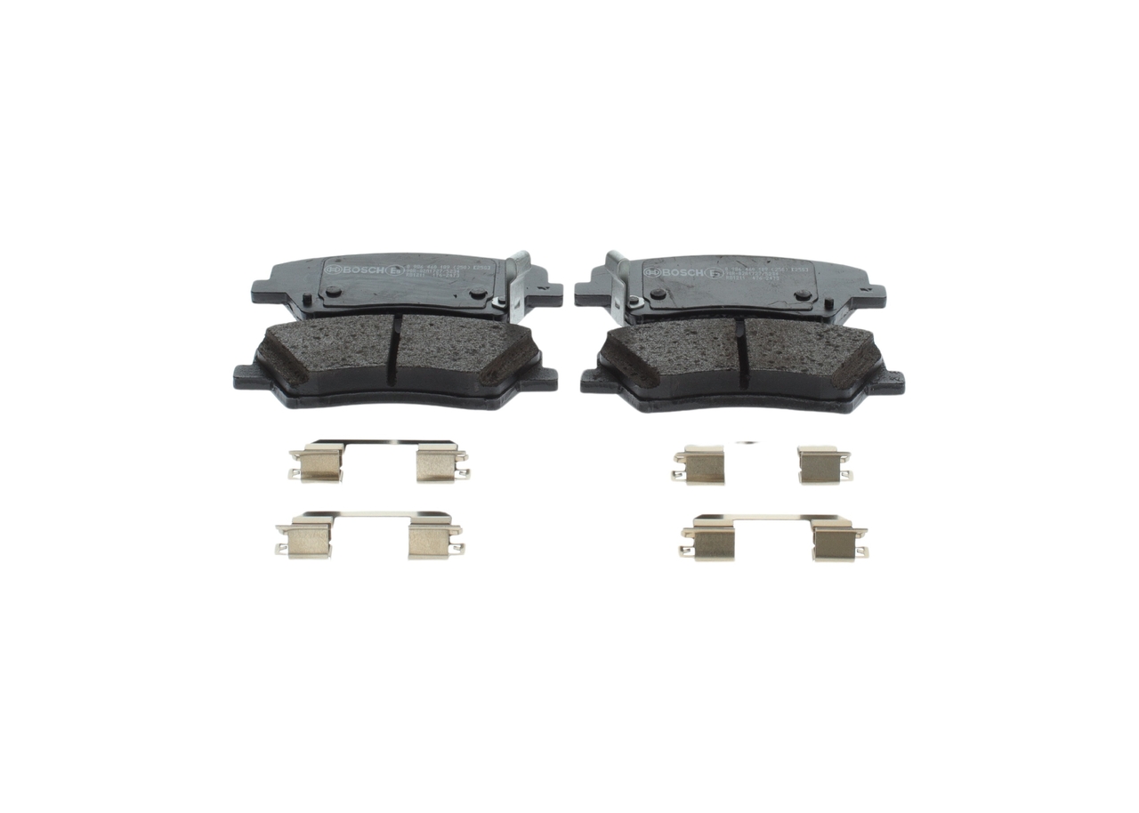 Número OEM 5810-1G2A1-0 - Juego de pastillas de freno 0 986 460 189 FORD, HYUNDAI, KIA, FORD USA