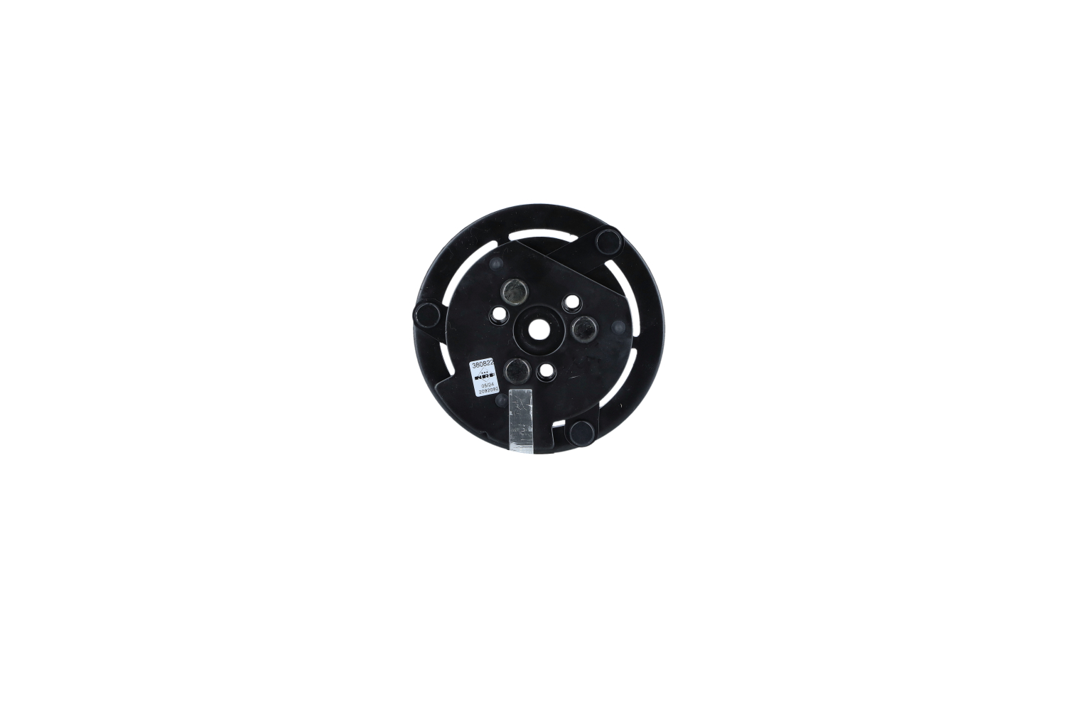 Magneetkoppeling, airconditioningcompressor 380822 NRF Volkswagen Transporter T4 Flatbed Vrachtwagen / Chassis (70E, 70L, 70M, 7DE, 7DL, 7D) 2.5 Syncro 1997 115 Pk