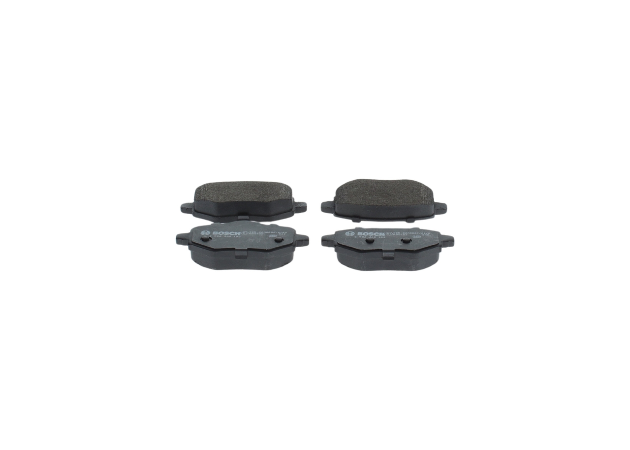 Freins CITROËN C3 Aircross II (CC24): Plaquettes de frein BOSCH 0 986 460 183