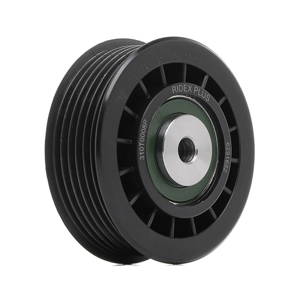 RIDEX PLUS 310T0008P Spannrolle, Keilrippenriemen MERCEDES-BENZ 190 (W201) 2.6 160 PS Benzin 1986