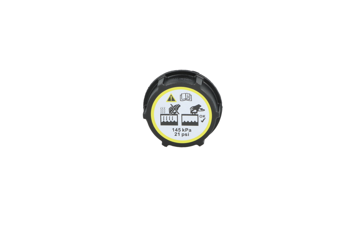 Deckel Ausgleichsbehälter 455650 NRF VOLVO S80 II (AS, 124) T5 2015 220 PS