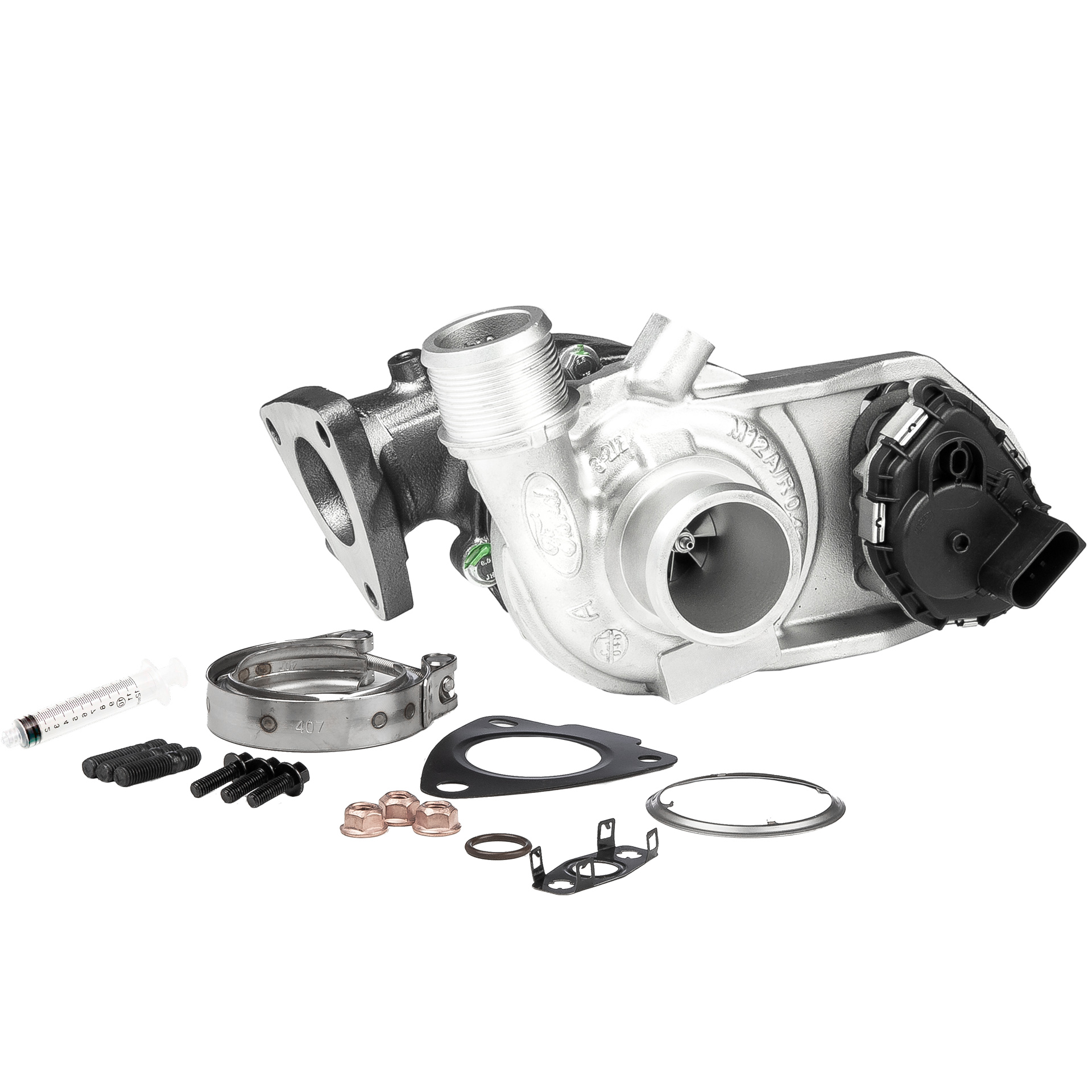 Turbolader 838452-5001RSM BR Turbo FORD Transit Mk7 Flatbed Vrachtwagen / Chassis (V363) 2.0 EcoBlue 4x4 2019 170 Pk