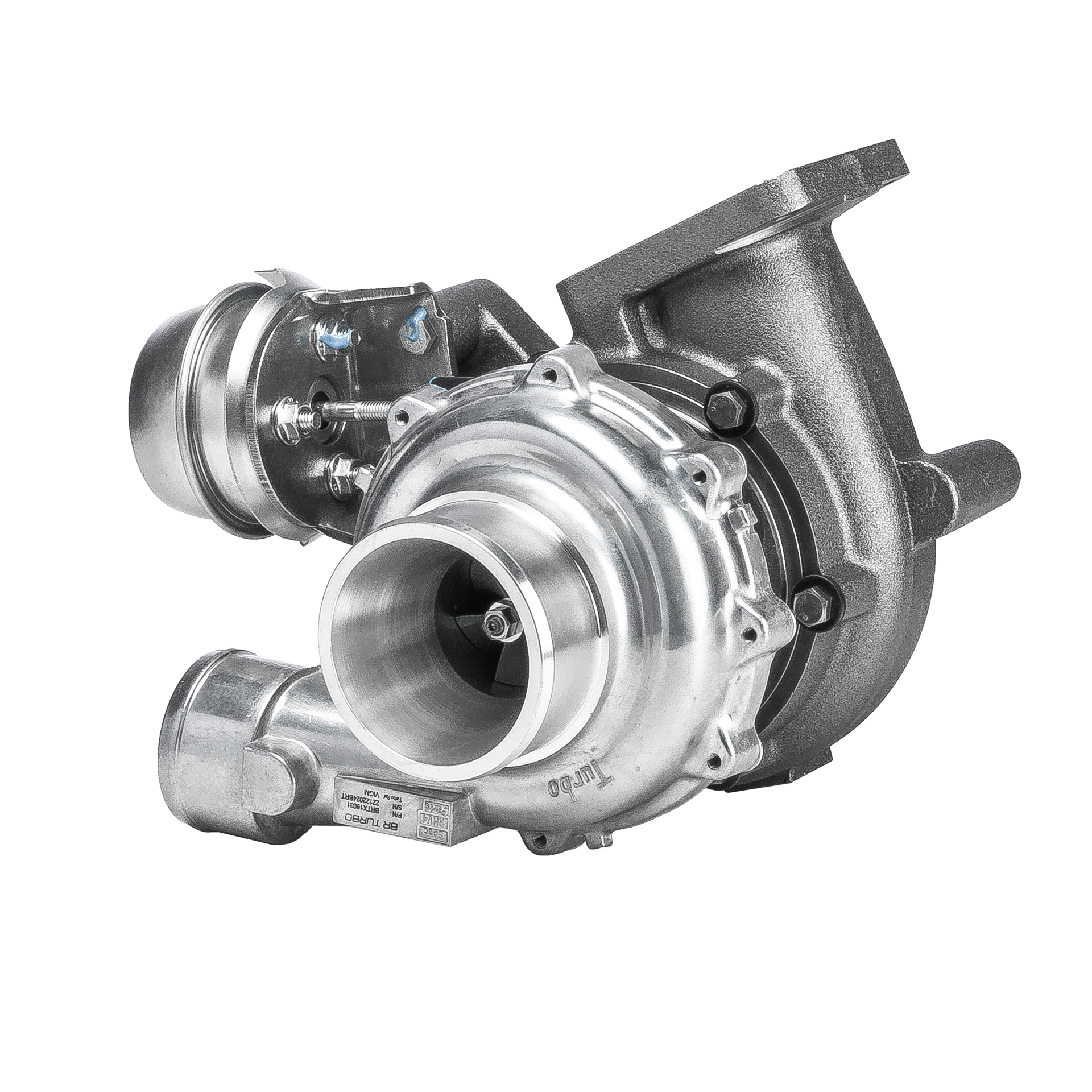 Turbolader BRTX16031 BR Turbo ISUZU D-Max I Flatbed Vrachtwagen / Chassis (TFR, TFS) 3.0 D 4x4 2007 163 Pk