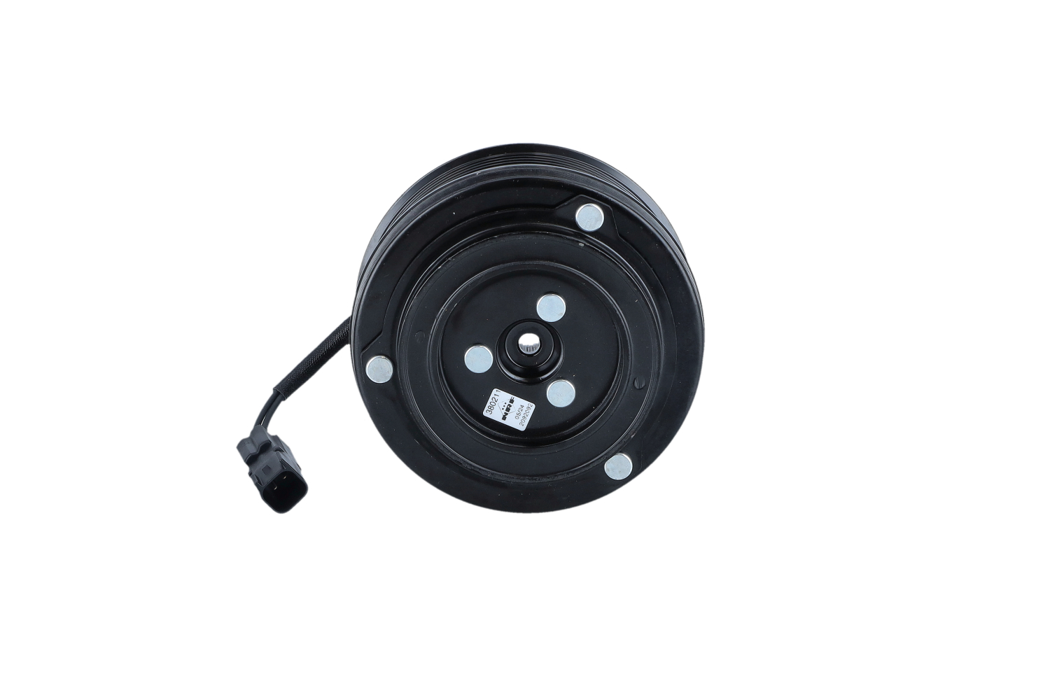 Magneetkoppeling, airconditioningcompressor 380211 NRF FORD Transit Mk7 Flatbed Vrachtwagen / Chassis (V363) 2.2 TDCi RWD 2013 125 Pk