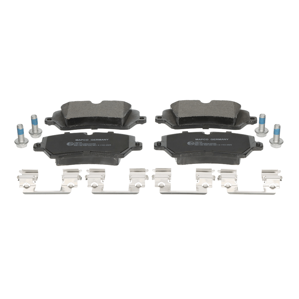 Juego de pastillas de freno 106124 MAPCO LAND ROVER Discovery V (L462) 3.0 SCV6 4x4 2016 340 cv