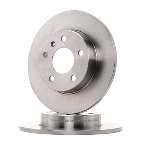 Número OEM 16 05 128 - Disco de freno BG3406 PEUGEOT, FORD, OPEL, CHEVROLET, SAAB