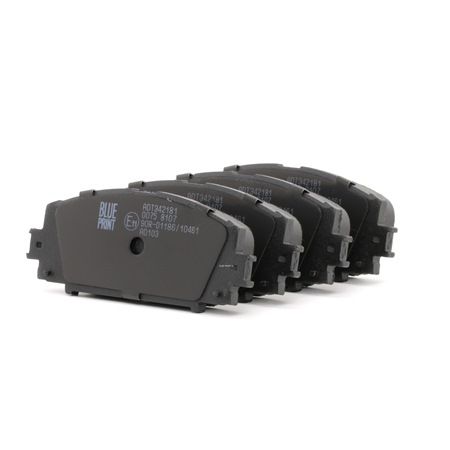Número OEM 04465 47 070 - Juego de pastillas de freno ADT342181 TOYOTA, LEXUS, SATURN, WIESMANN