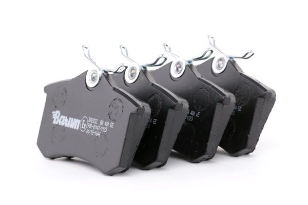 Número OEM 191 698 451 C - Juego de pastillas de freno BA2032 SEAT, RENAULT, AUDI, PEUGEOT, FORD