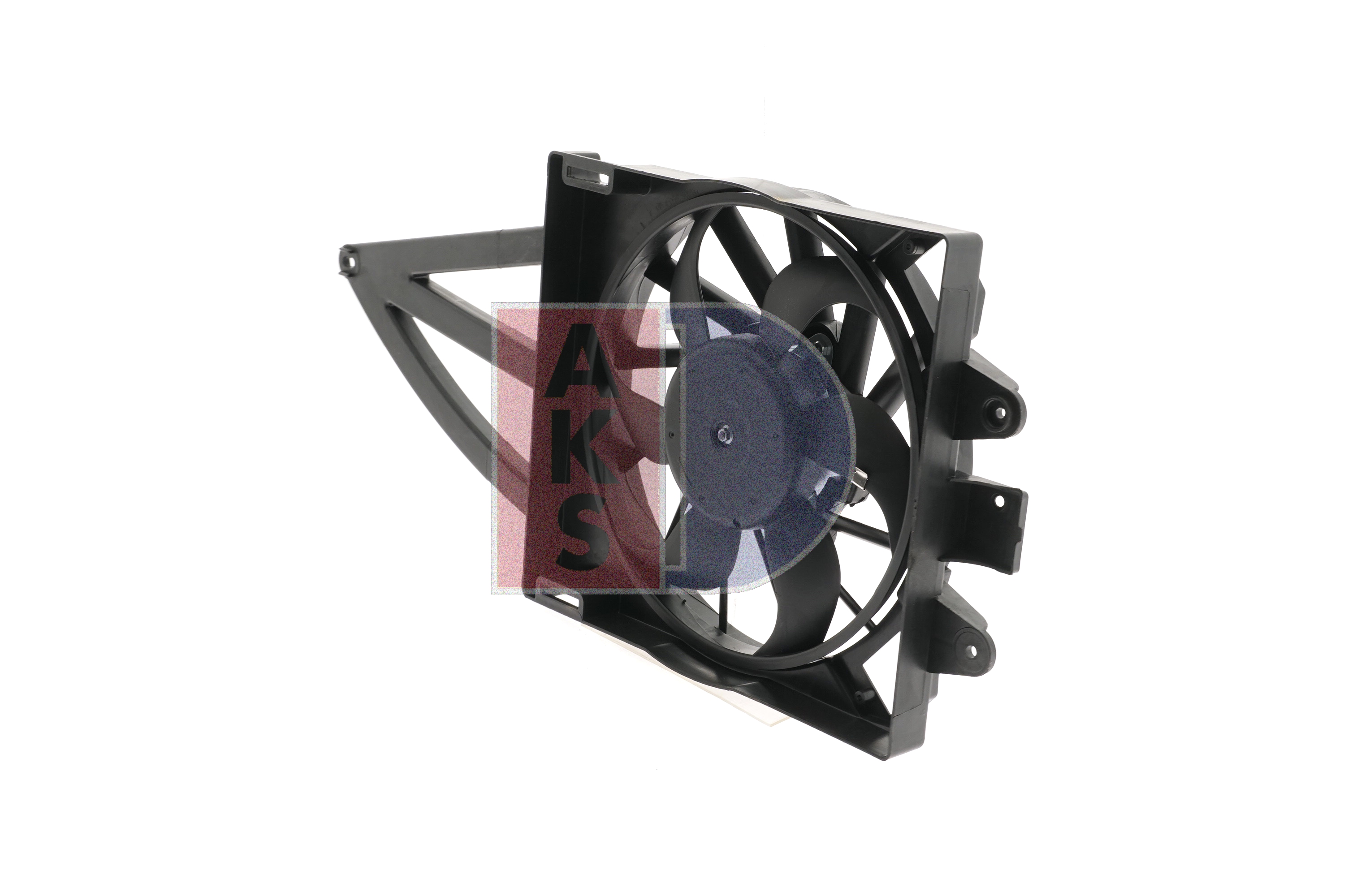 AKS DASIS 088003N radiator fan FIAT Panda II Hatchback (169) 1.1 (169.AXA1A) 54hp 2011
