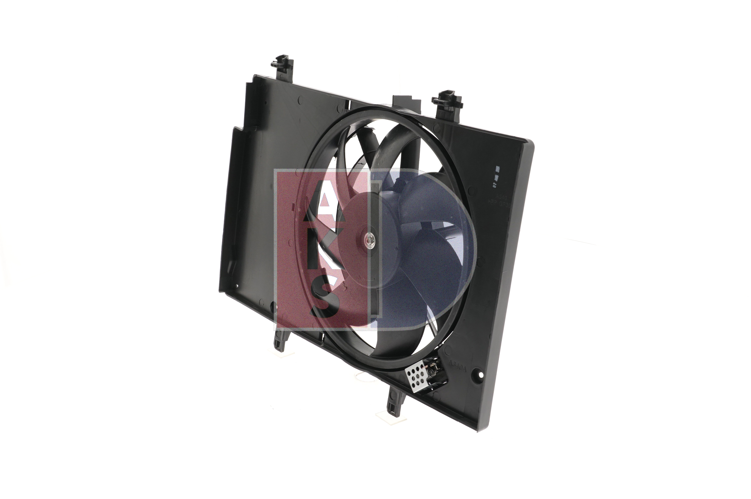 AKS DASIS 098029N radiator fan FORD Fiesta Mk6 Hatchback (JA8, JR8) 1.0 80hp 2015