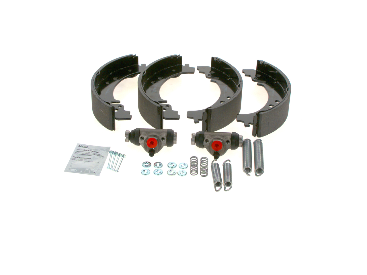 BOSCH | Hamulec Bębnowy z cylinderkiem hamulcowym, z dodatkami 0 204 113 528 LADA Niva (2121, 2131) 2014 tanie online