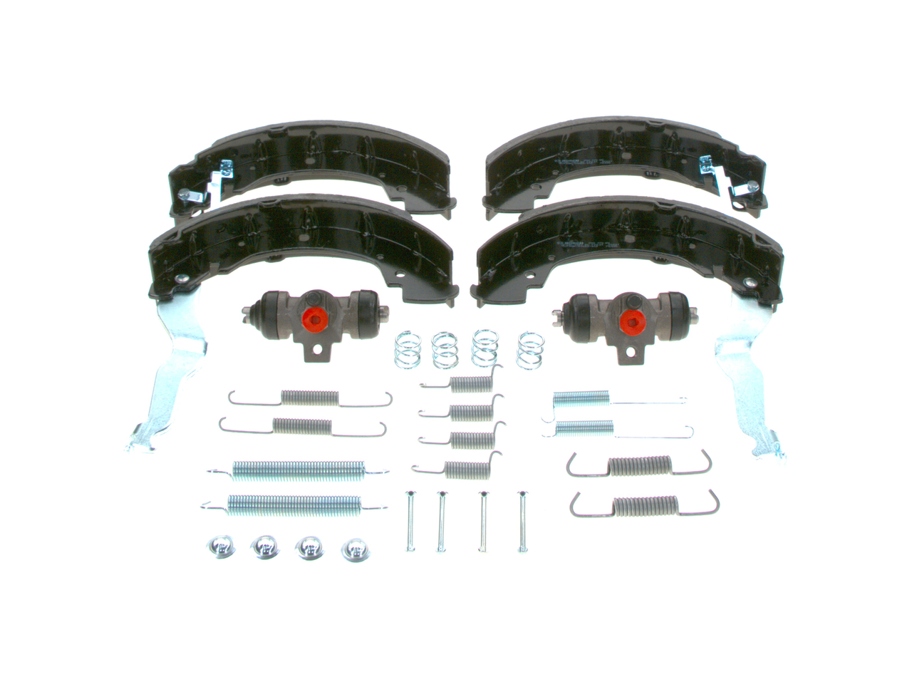Remschoenen set 0 204 113 692 BOSCH Volkswagen Transporter T4 Flatbed Vrachtwagen / Chassis (70E, 70L, 70M, 7DE, 7DL, 7D) 2.4 D 1994 78 Pk