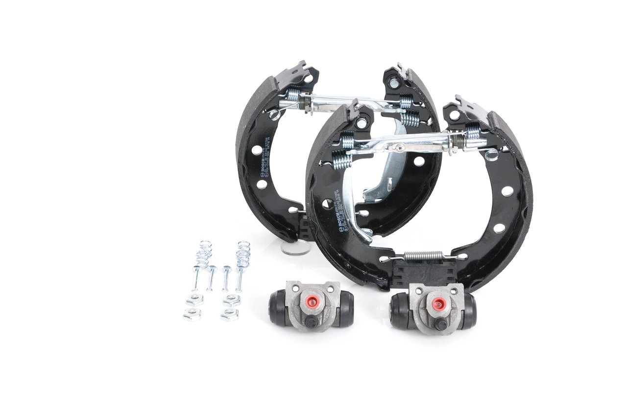 Kit frenos, disco de tambor 0 204 114 153 BOSCH RENAULT Megane I Hatchback (BA) 1.6 LPG 2002 109 cv