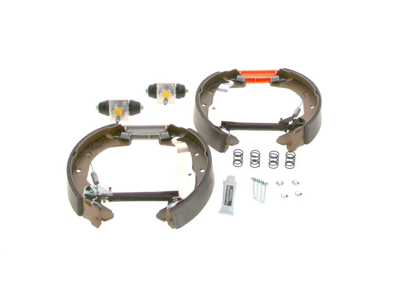 BOSCH 0 204 114 652 brake shoes VAUXHALL Astra Mk5 (H) Hatchback (A04) 1.7 CDTI (L48) 100hp 2005