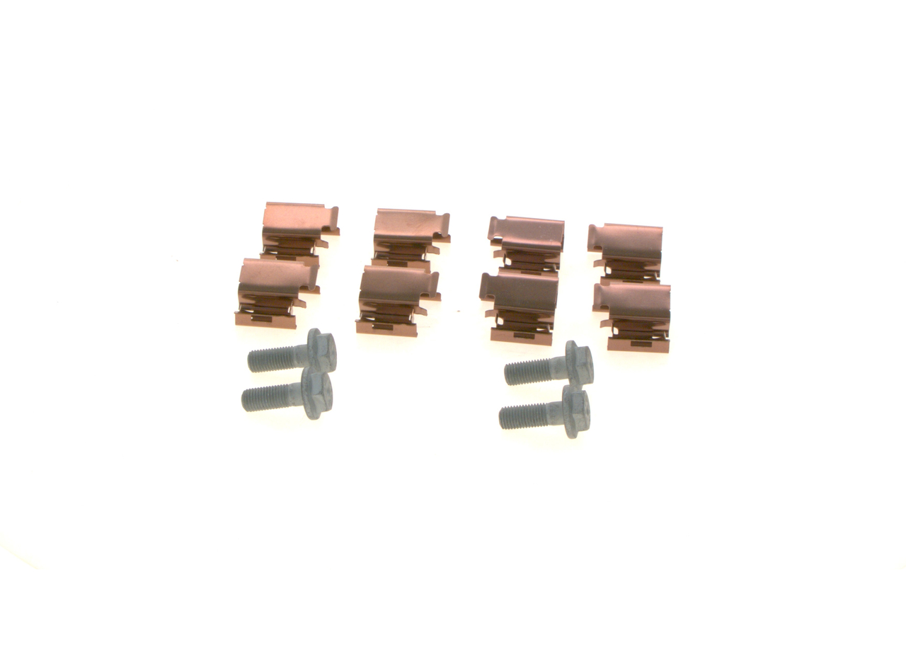 Número OEM 2E0 698 295 A - Kit de accesorios, pastillas de frenos 0 204 100 745 SEAT, AUDI, SKODA, RENAULT TRUCKS