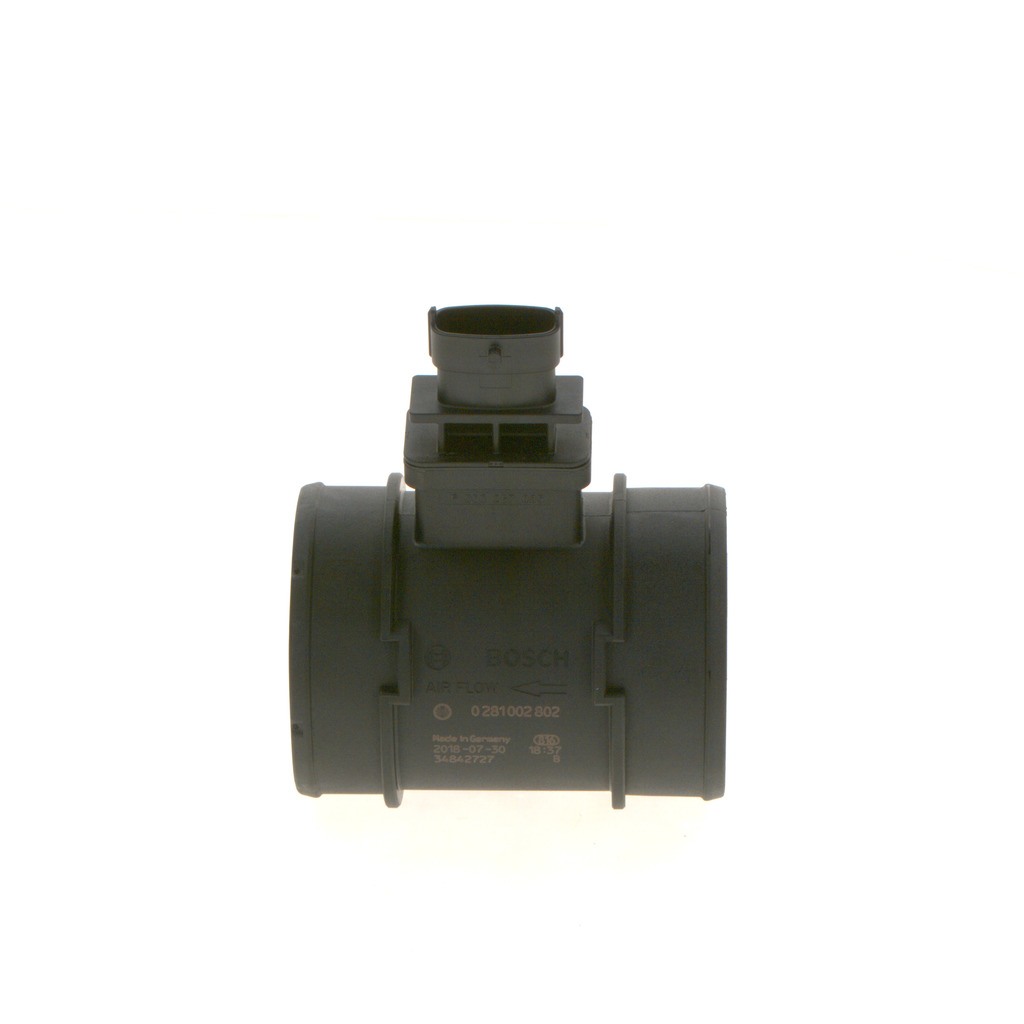 BOSCH 0 281 002 802 Mass air flow sensor (MAF) VAUXHALL Meriva Mk1 (A) (X03) 1.3 CDTI 75 hp Diesel 2004