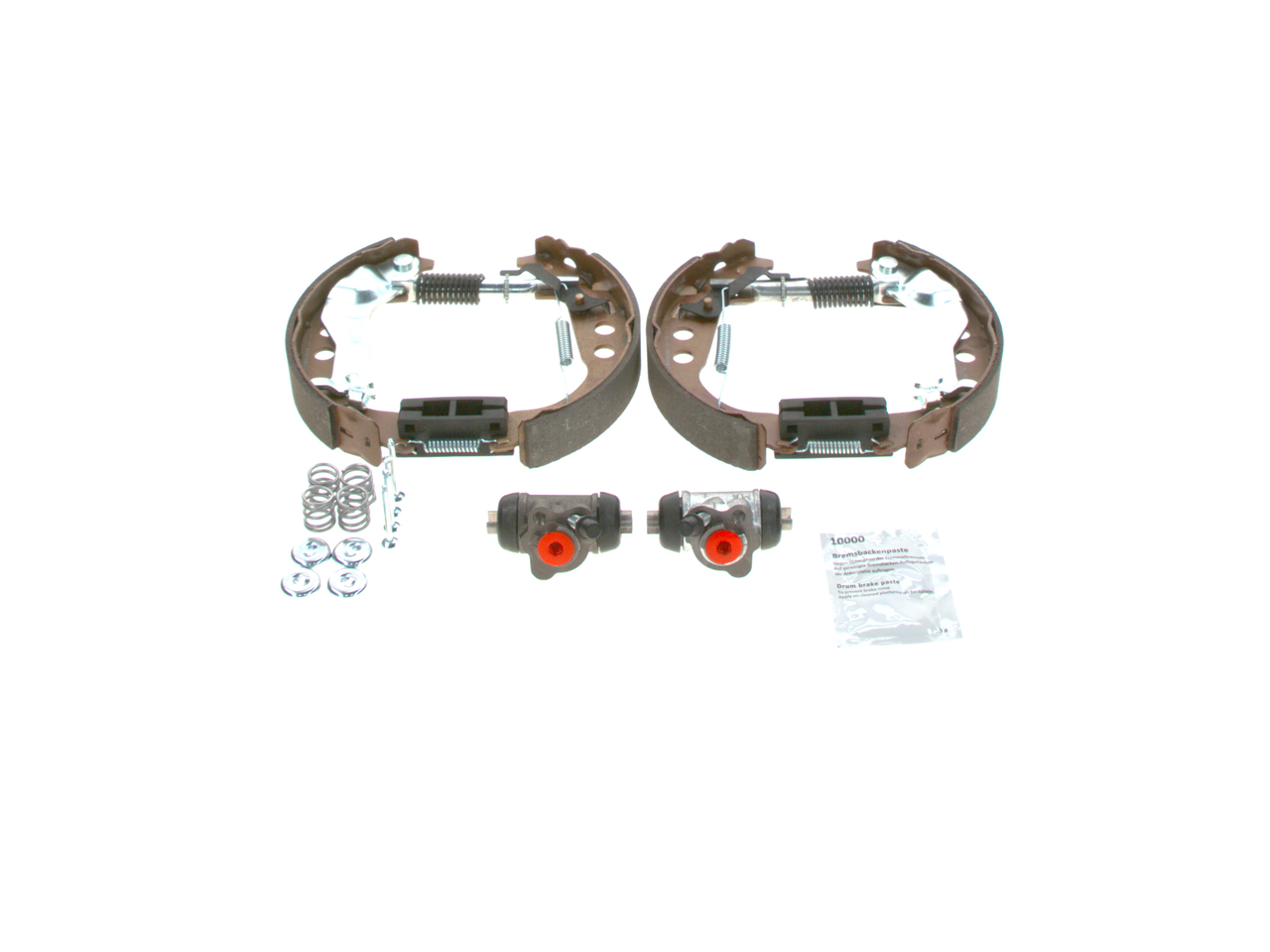 Rempakket trommelrem 0 204 114 662 BOSCH TOYOTA Yaris I Hatchback (P1) 1.4 D-4D (NLP10_) 2002 75 Pk