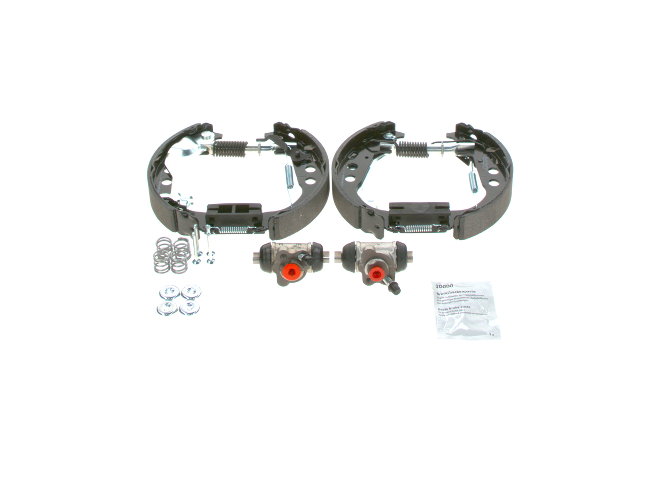 Kit freno, Freno a tamburo 0 204 114 663 BOSCH TOYOTA Yaris Verso (P2) 1.4 D-4D (NLP20_, NLP22_) 2001 75 CV