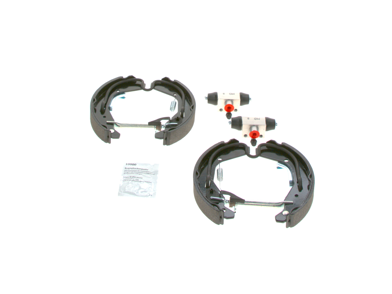 Kit freno, Freno a tamburo 0 204 114 664 BOSCH SUZUKI Wagon R III Hatchback 1.3 (RB413) 2007 88 CV