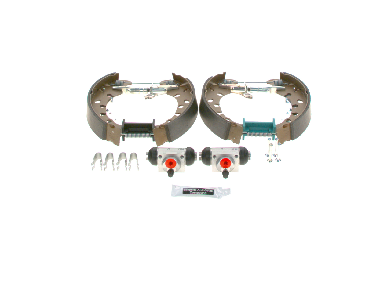 Trommelbremsen 0 204 114 668 BOSCH VAUXHALL Corsa Mk3 (D) Schrägheck (S07) 1.0 i 12V (L08) 2013 65 PS