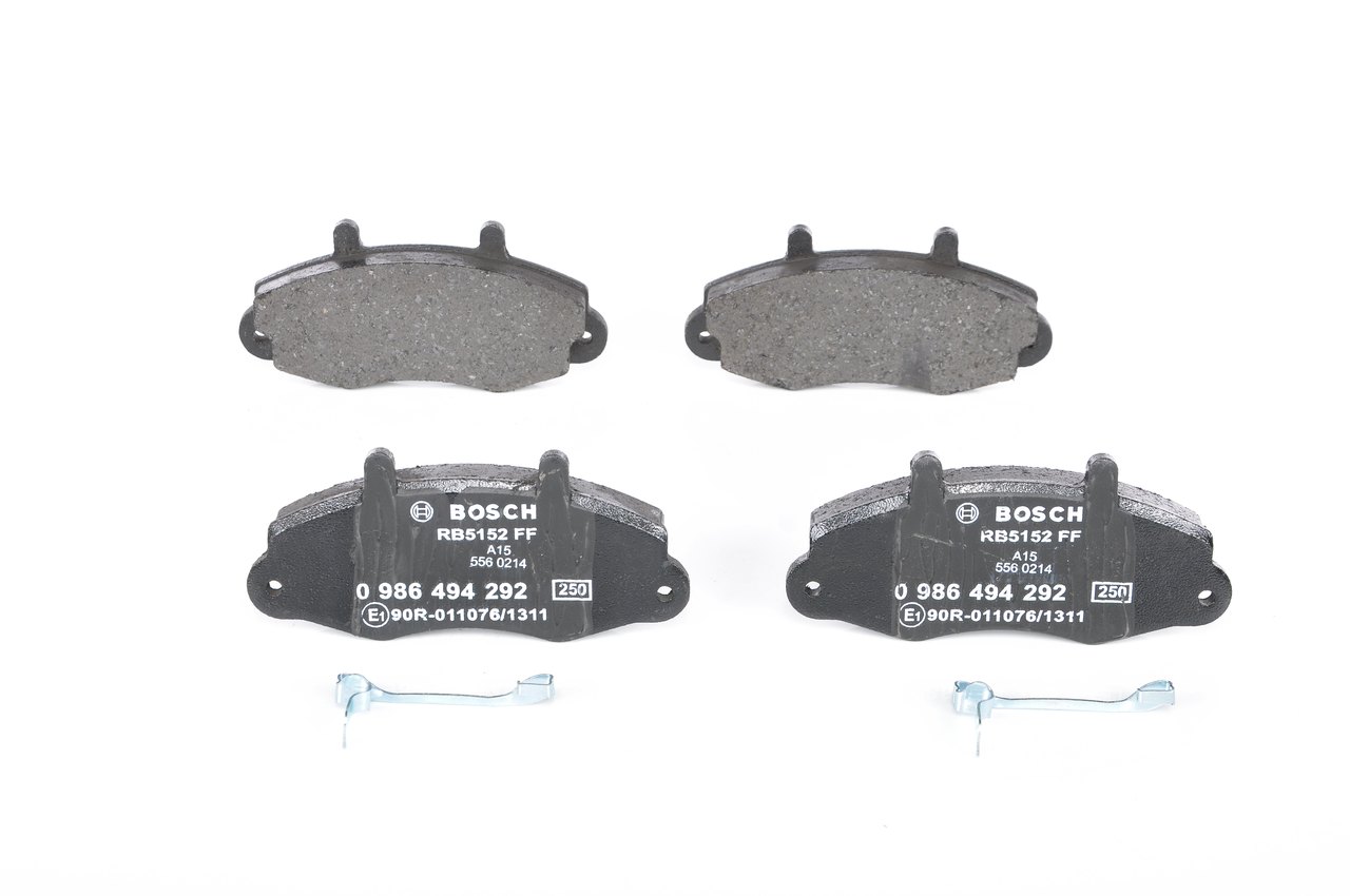 Número OEM 93VX 2K021 AA - Juego de pastillas de freno 0 986 494 292 FORD, FORD USA