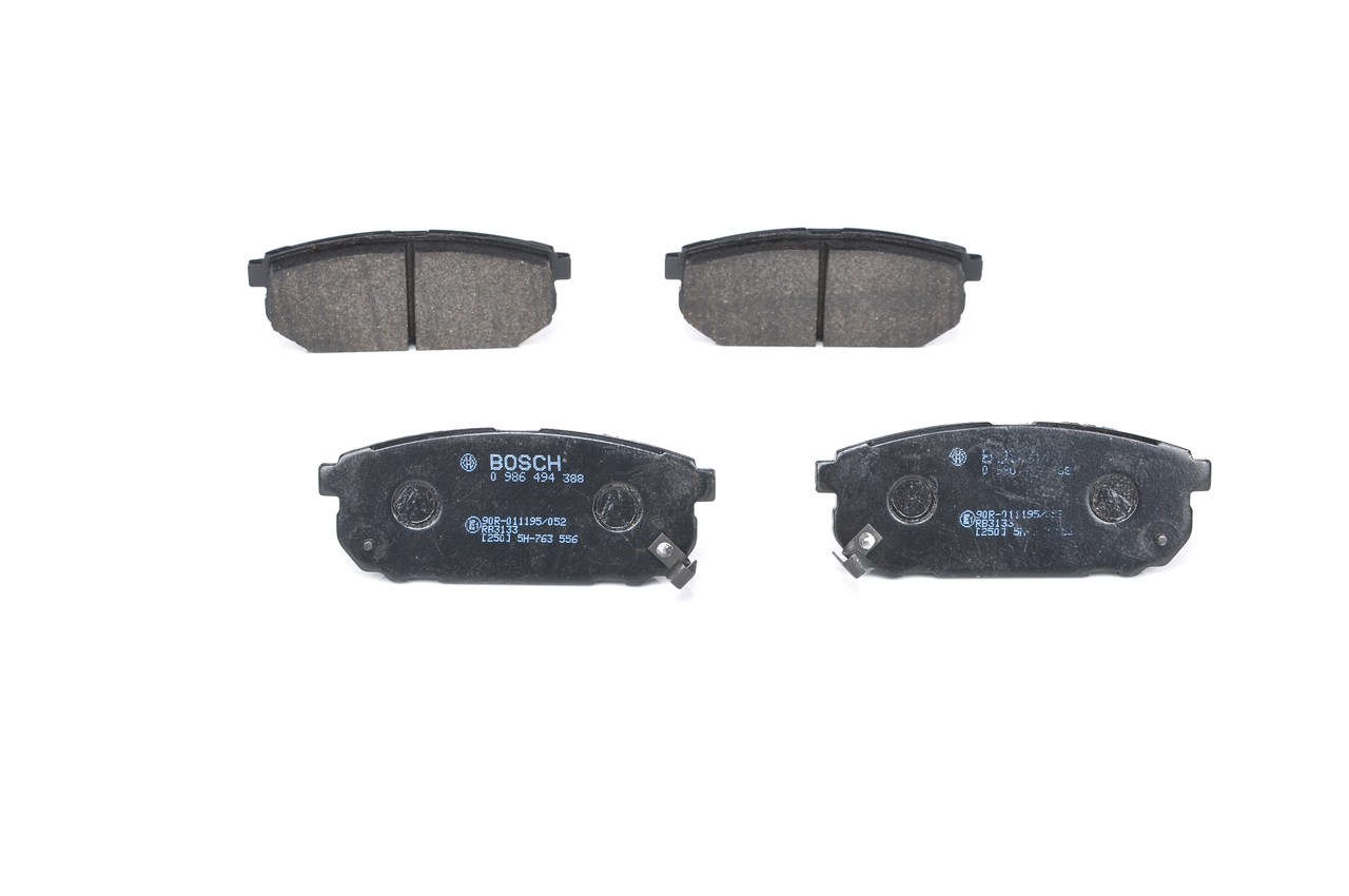BOSCH | Pastillas con contacto de aviso de desgaste incorporado, con avisador acústico de desgaste 0 986 494 388 KIA Sorento I (JC) 2007 baratos online