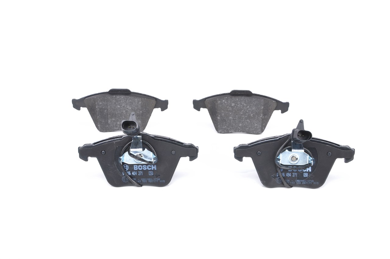 Número OEM 8E0 698 151 C - Juego de pastillas de freno 0 986 494 271 SEAT, AUDI, SKODA, PORSCHE