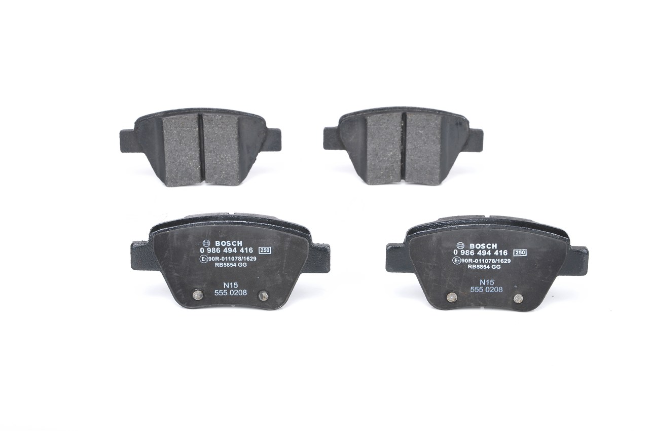 Numero OEM 2K5 698 451 - Kit pastiglie freni 0 986 494 416 AUDI, FORD, SEAT, SKODA
