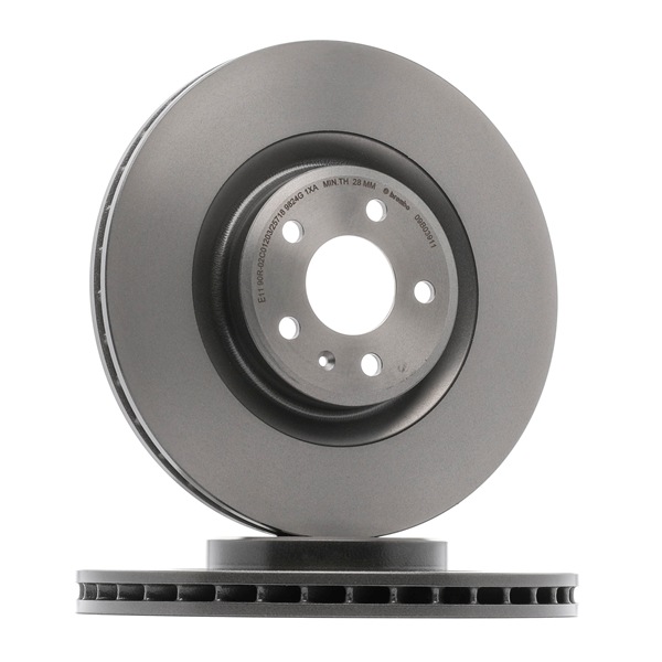 Numer OEM 8K0 615 301 E - Tarcza hamulcowa 09.B039.11 AUDI, SKODA, SEAT
