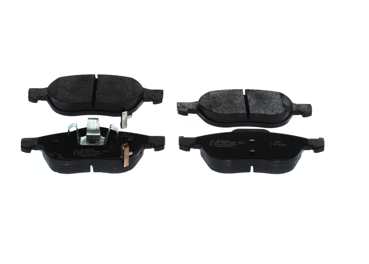 Número OEM 04465 05 090 - Juego de pastillas de freno 0 986 494 485 AUDI, TOYOTA, LEXUS, SATURN, WIESMANN