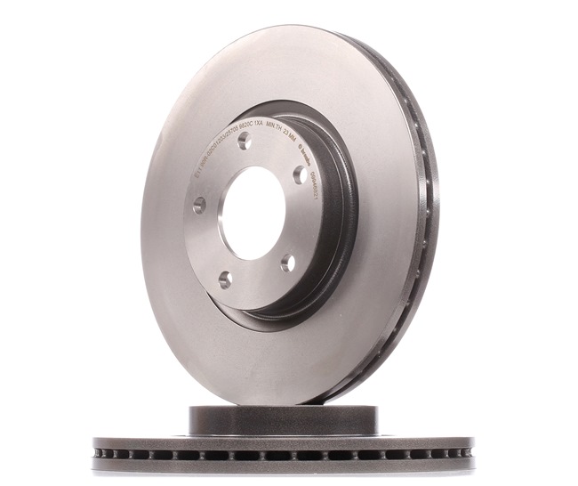 Número OEM BP6Y 33 25XD - Disco de freno 09.9468.21 MAZDA, MERCURY