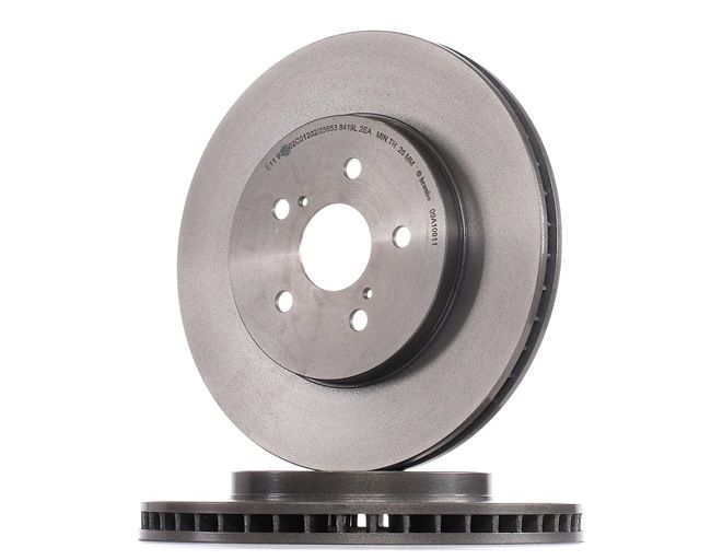 Bremseskive 09.A109.11 BREMBO TOYOTA Harrier II (XU30) 3.0 4WD (MCU35_, MCU36_) 2004 204 hk