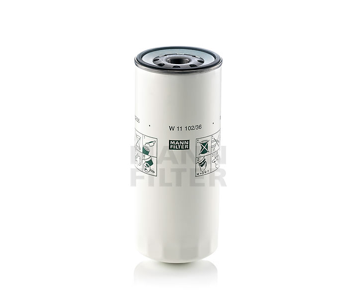 køb MANN-FILTER (W 11 102/36) Oliefilter