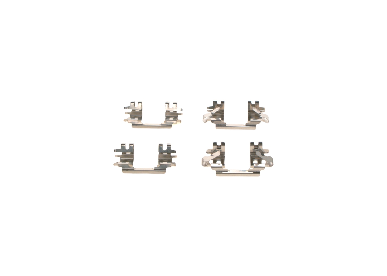 BOSCH 1 987 474 318 brake pad fitting kit HONDA Logo (GA3) 1.3 (GA3) 65hp 2001