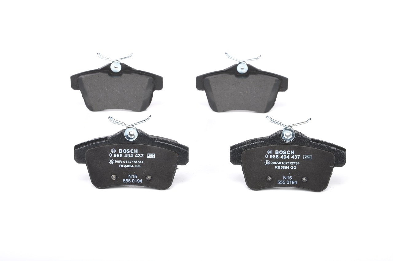 Bremseklosser 0 986 494 437 BOSCH DS DS4 / DS4 Crossback 1.6 e-HDi 115 2017 114 hk
