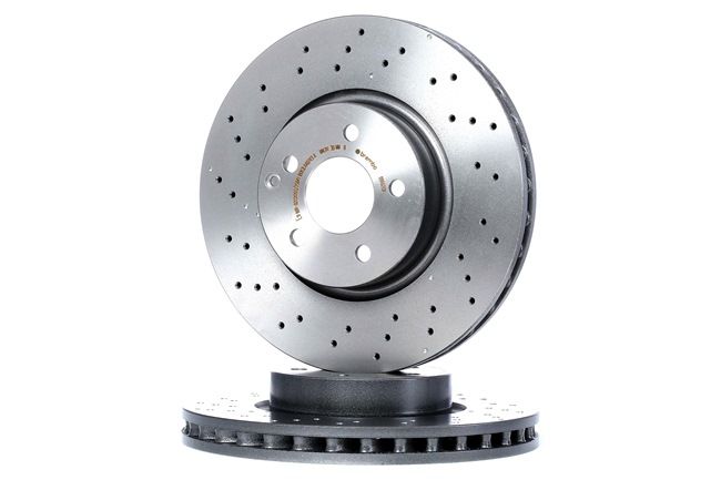 Travões Mercedes W212: Disco de travão BREMBO 09.A621.31