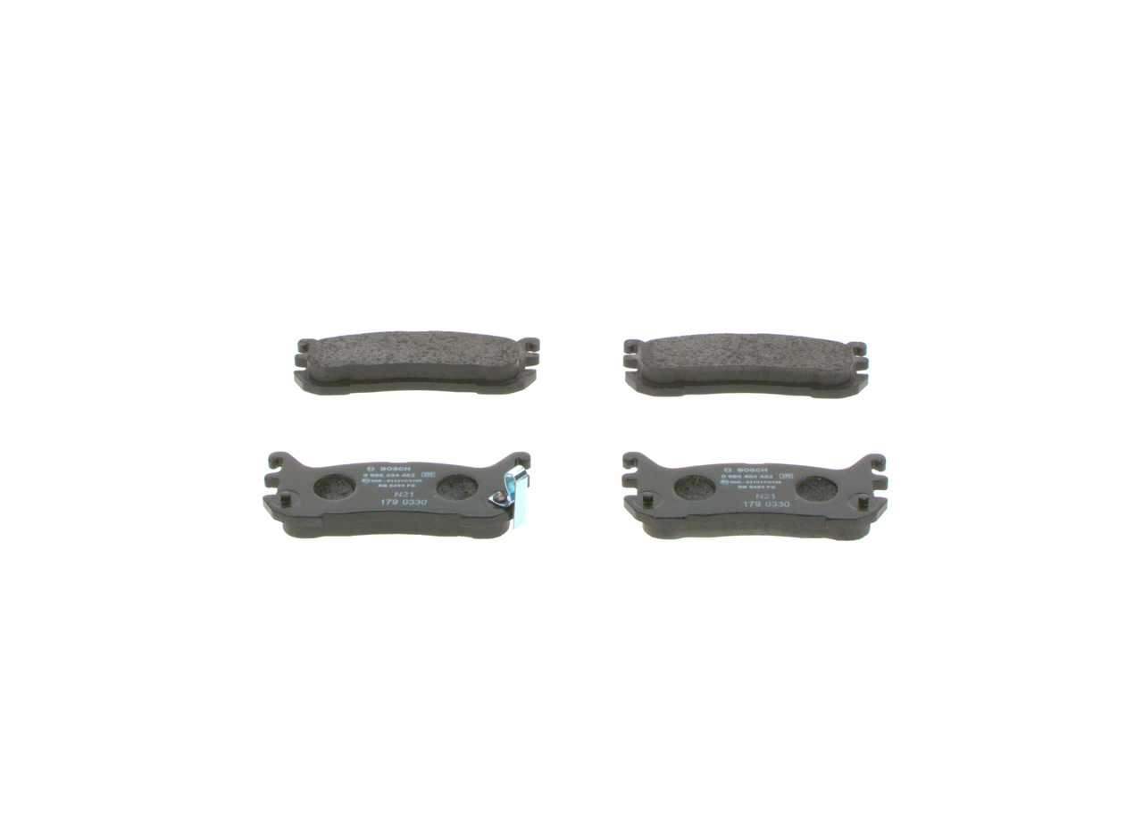 BOSCH | Pastilla de freno con avisador acústico de desgaste 0 986 494 482 MAZDA MX-5 I (NA) 1996 baratos online