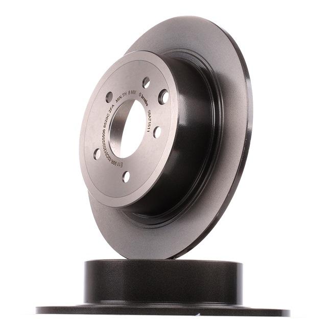 BREMBO Remschijf voor Juke (F15) 1.5 84 kW / 114 Pk