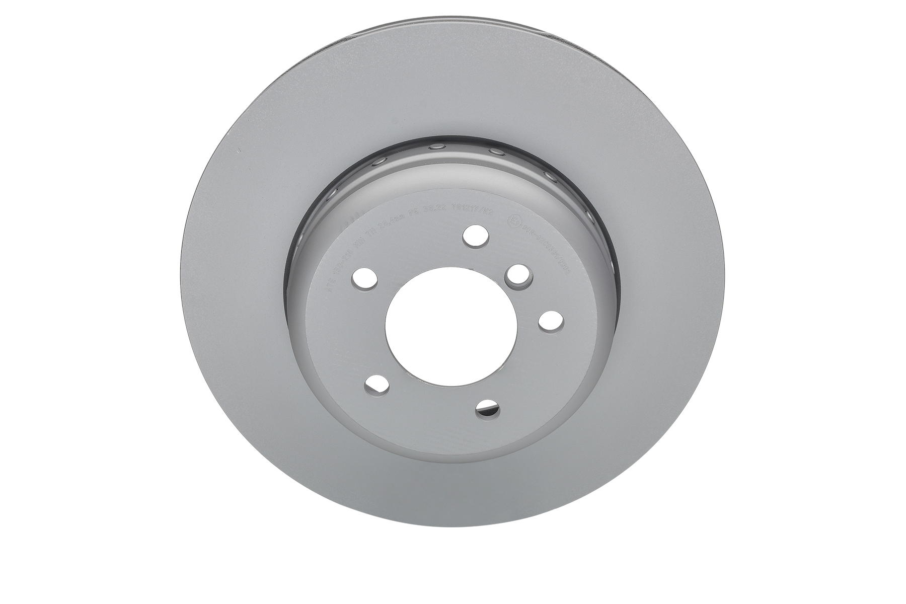Brake disc 24.0130-0216.2 ATE 34 11 6 782 593 BMW