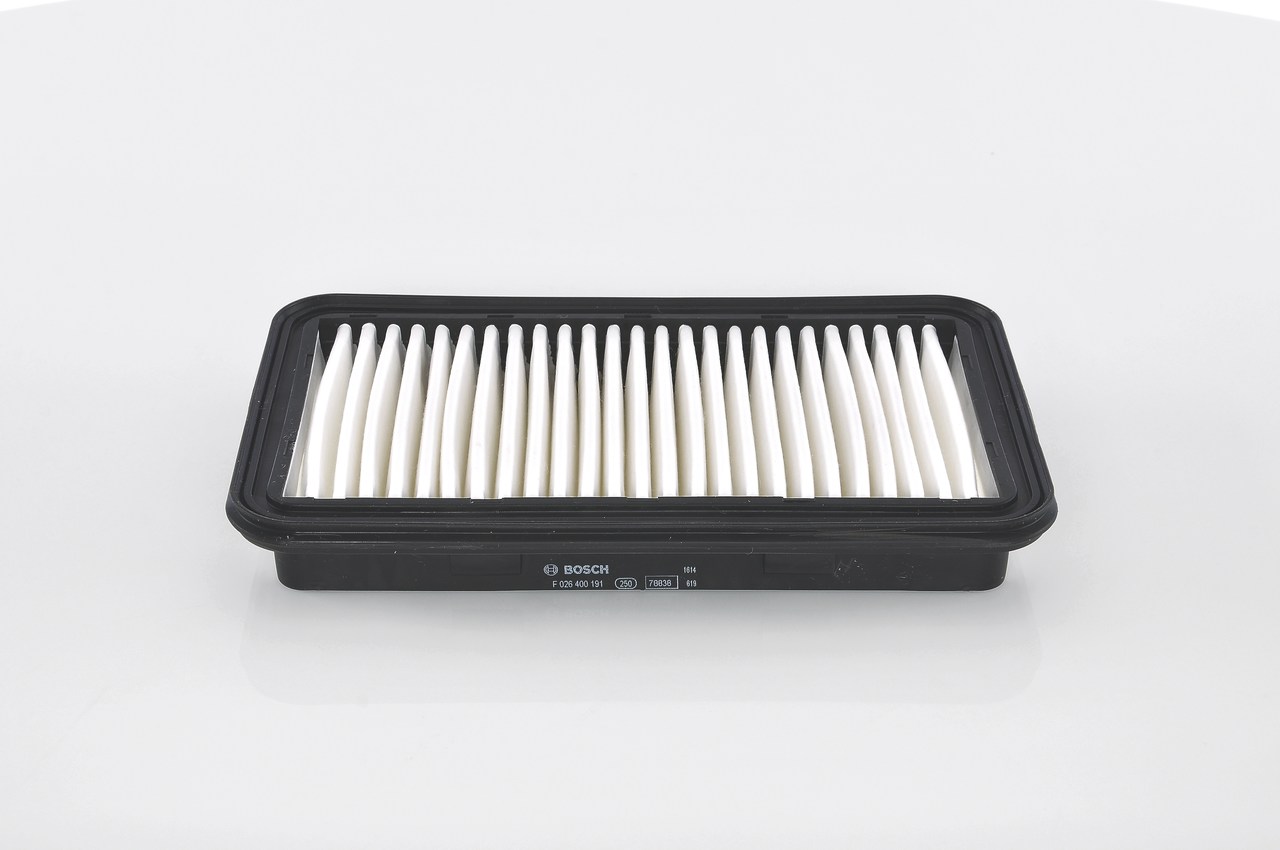 Motorluftfilter F 026 400 191 BOSCH SUZUKI Swift III Schrägheck (MZ, EZ) 1.3 (RS 413, ZC11S) 2007 91 PS