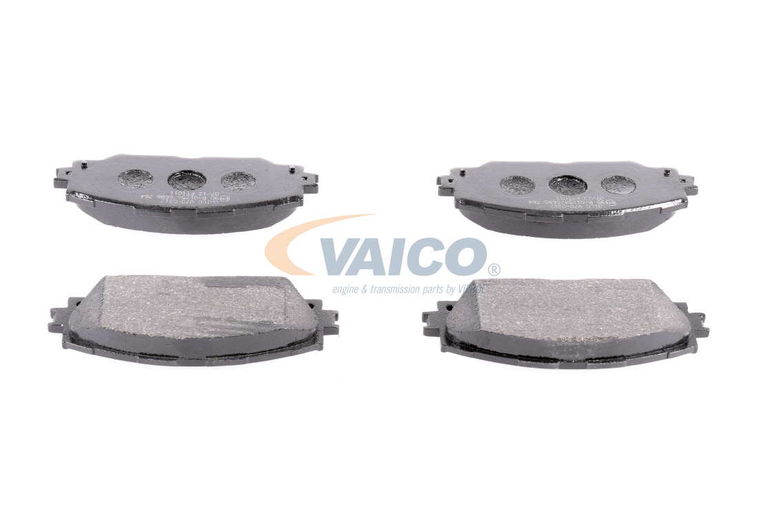 Número OEM 04465 02 240 - Juego de pastillas de freno V70-0217 TOYOTA, LEXUS, SATURN, WIESMANN
