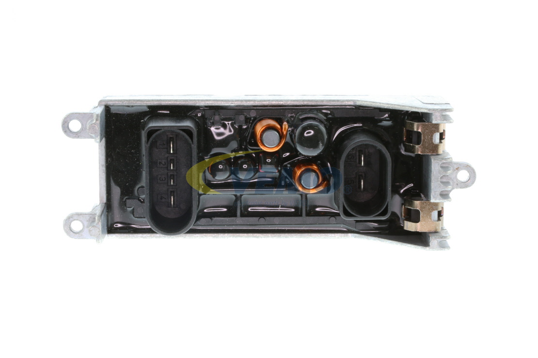 Numer OEM 4E0 820 521 C - Regulator, wentylator nawiewu do wnętrza pojazdu V10-79-0020 AUDI, SKODA, SEAT
