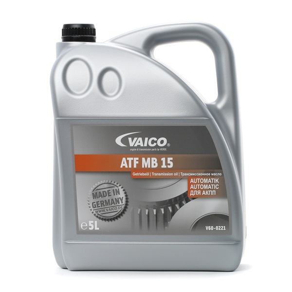 VAICO Olej ATF do skrzyni automatycznej ATF MB15, Pojemność: 5l, Q+, original equipment manufacturer quality V60-0221 369,81 PLN kupić online