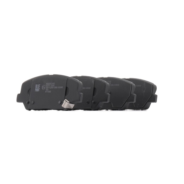 Número OEM 58101 A6A02 - Pastilhas de travão ADG042140 HYUNDAI, KIA