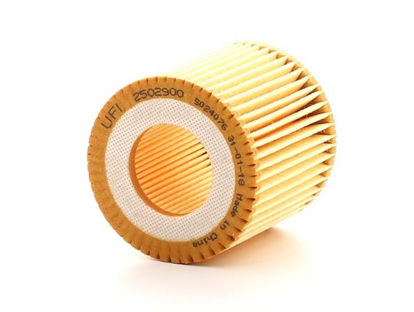 UFI 25.029.00 oil filter SEAT Toledo IV Hatchback (KG3) 1.2 75hp 2015