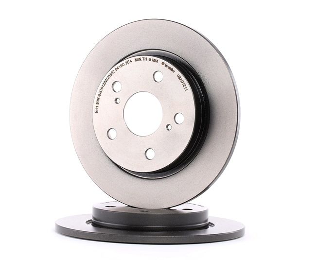 Bremse Toyota Auris E15: Bremseskive BREMBO 08.A912.11